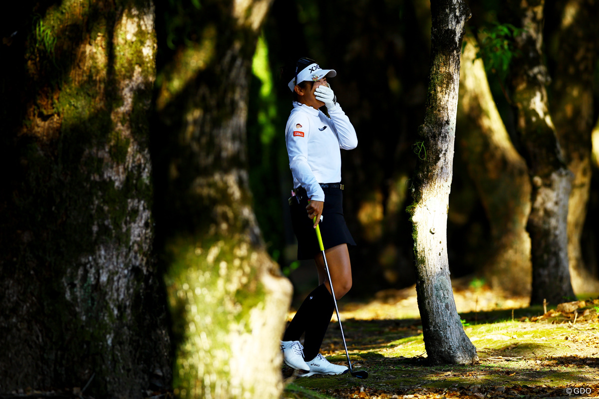 左打ちに挑戦 2025年 JLPGAツアーチャンピオンシップリコーカップ 事前 菅沼菜々