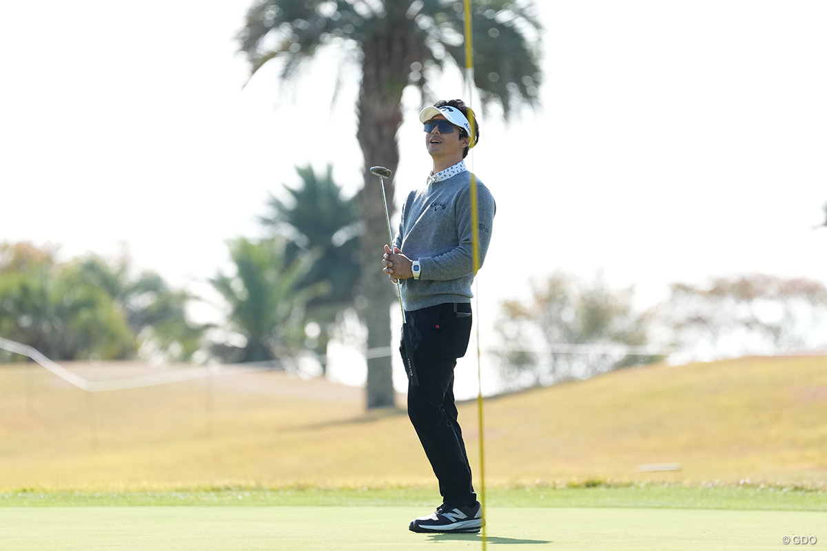 この試合が終わったら米ツアーの出場権をかけた戦いに向かう