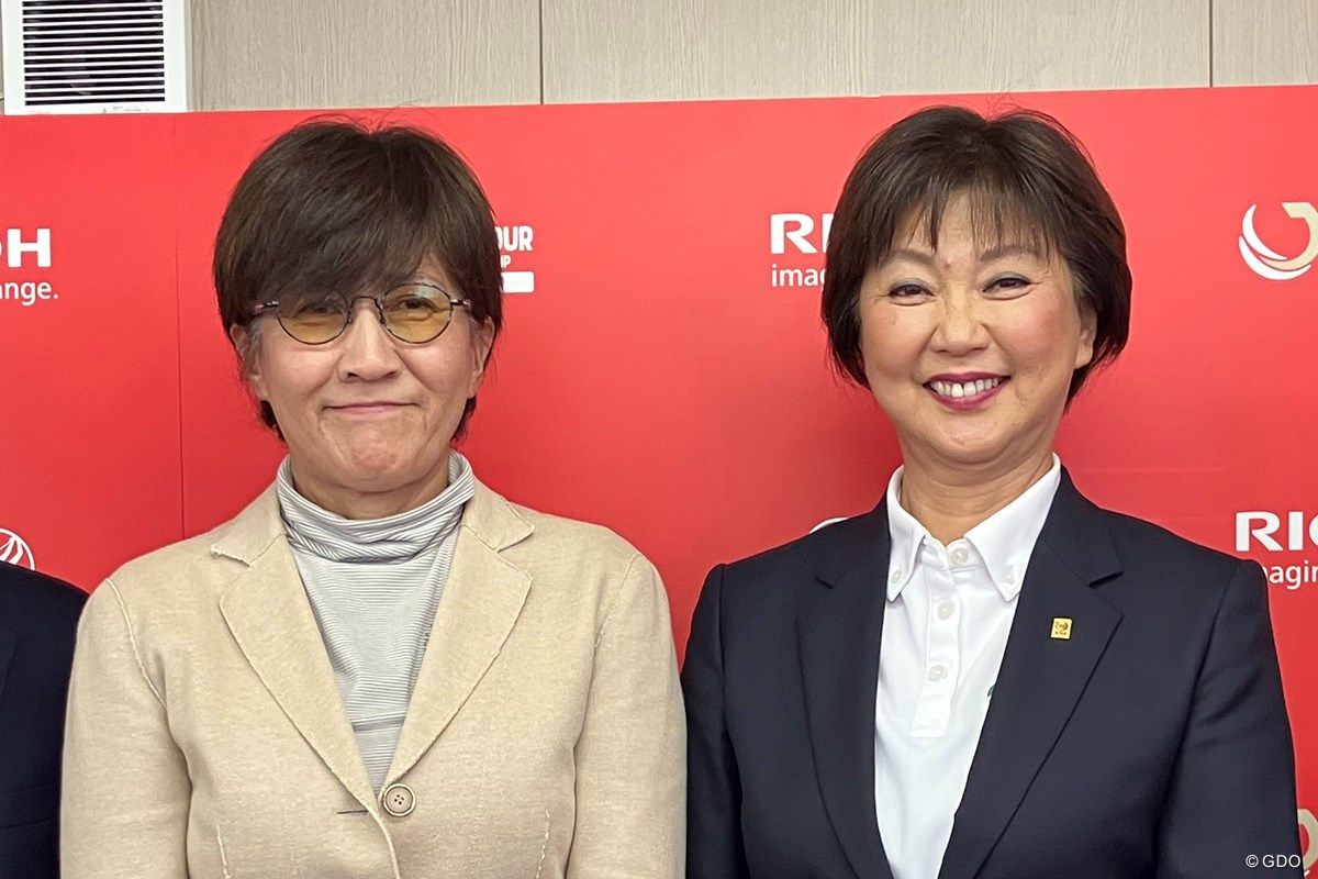 2025年 JLPGAツアーチャンピオンシップリコーカップ 事前 中野晶 小林浩美