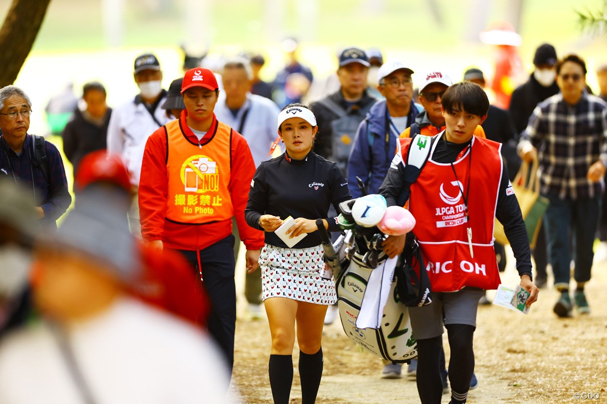 2025年 JLPGAツアーチャンピオンシップリコーカップ 初日 河本結