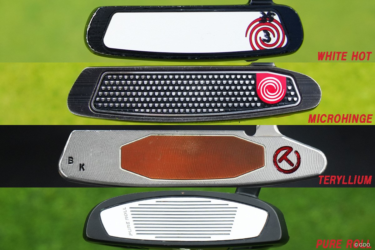 「WHITE HOT」、「PURE ROLL」「TRELIUM」…どの打感が好み？インサートの歴史を中古で巡る