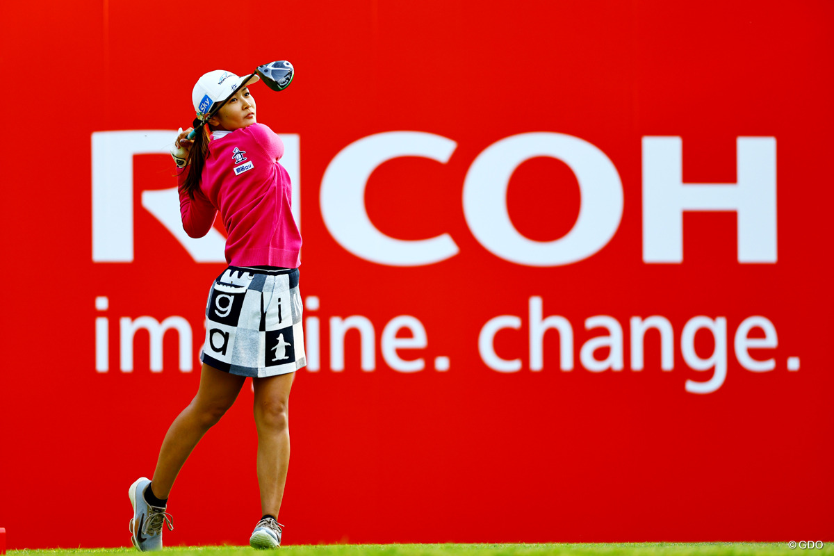 ランキング2位 2025年 JLPGAツアーチャンピオンシップリコーカップ 初日 神谷そら