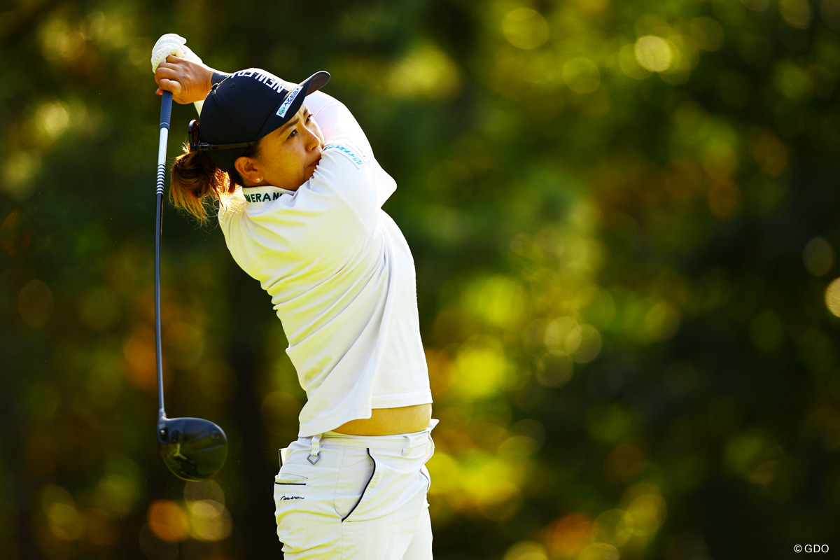 ランキング26位で出場 2025年 JLPGAツアーチャンピオンシップリコーカップ 初日 山城奈々