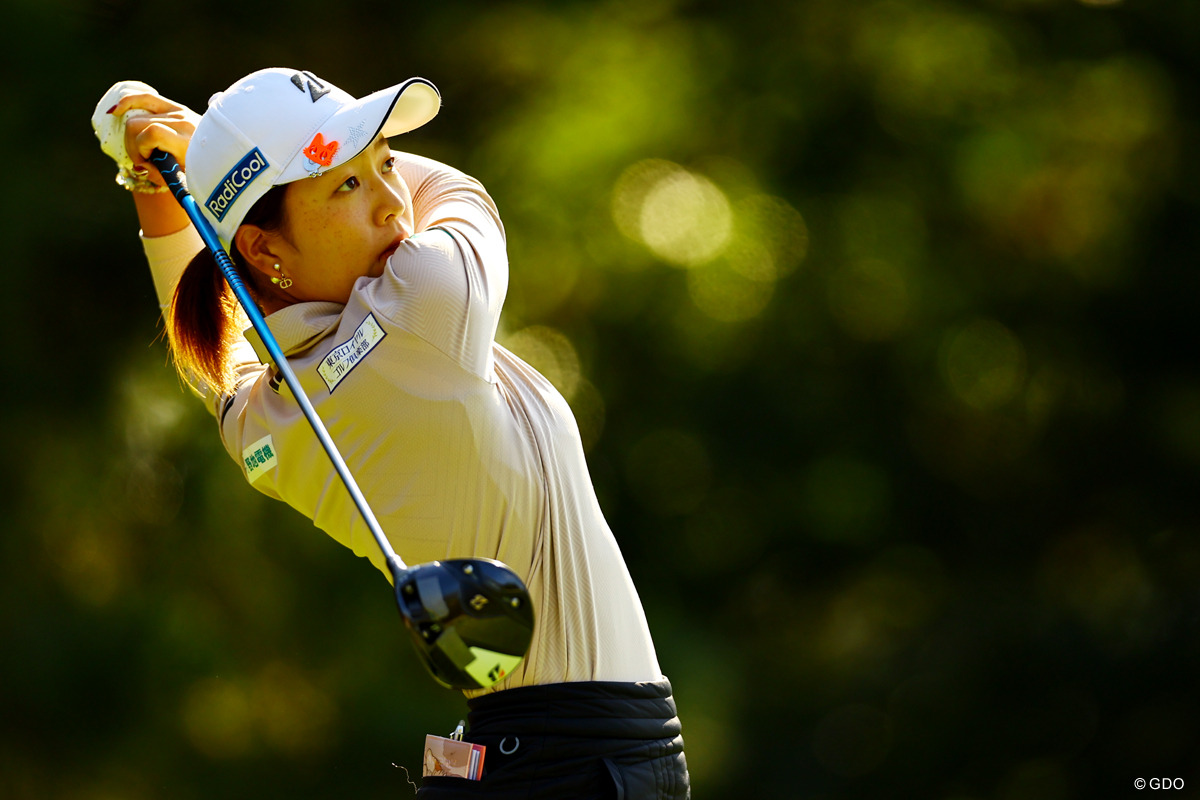 リコー連続出場 2025年 JLPGAツアーチャンピオンシップリコーカップ 初日 佐藤心結