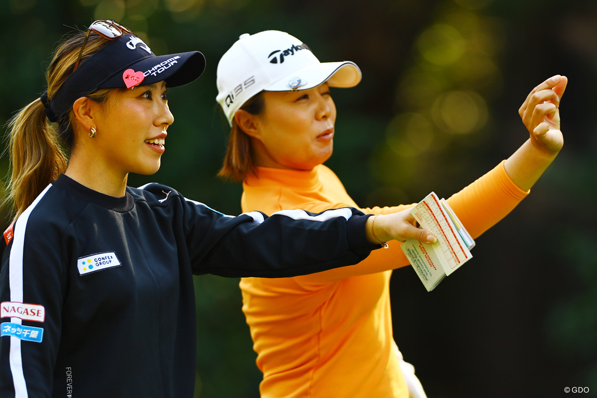仲良し 2025年 JLPGAツアーチャンピオンシップリコーカップ 初日 木村彩子 永峰咲希
