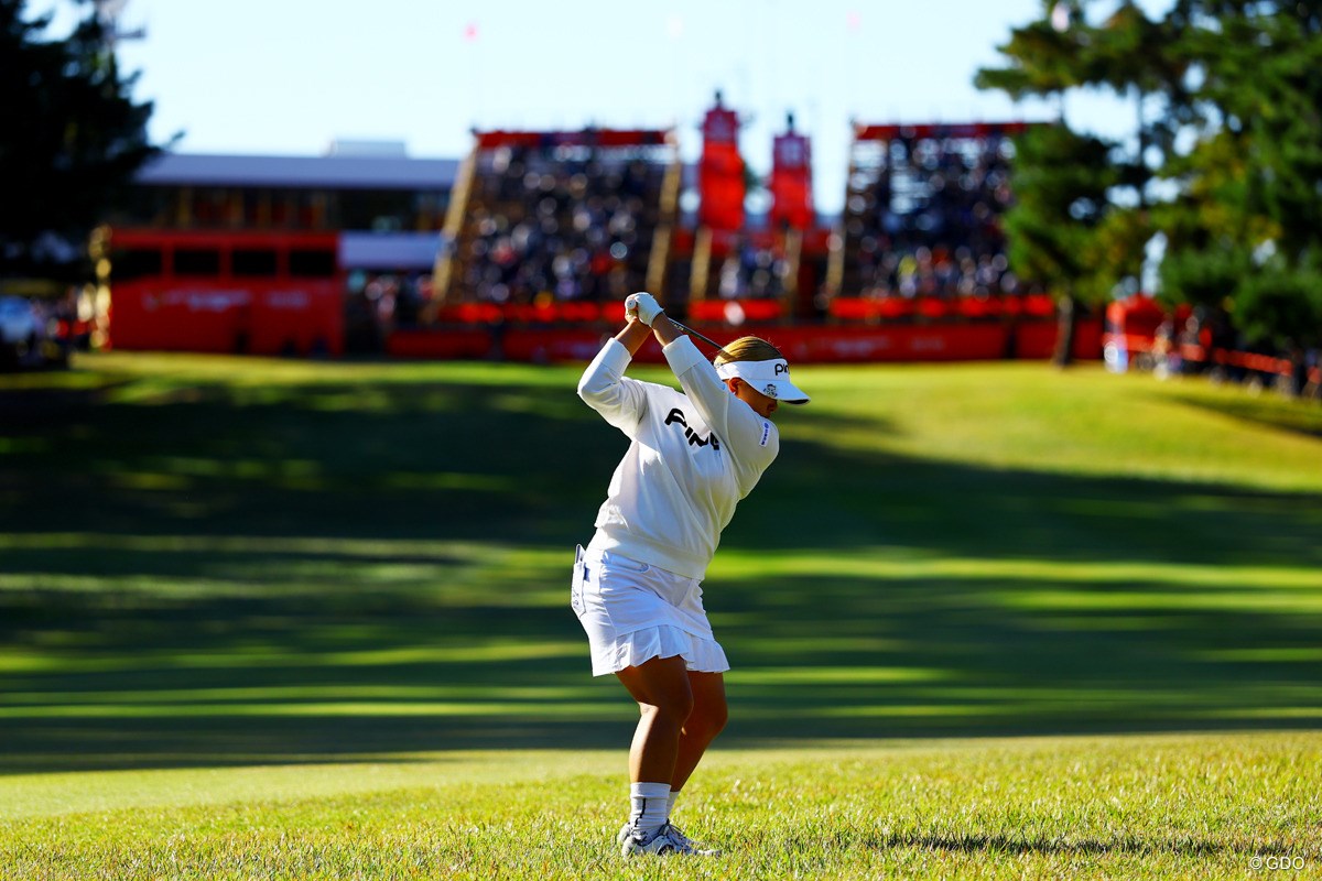 2025年 JLPGAツアーチャンピオンシップリコーカップ 2日目 鈴木愛
