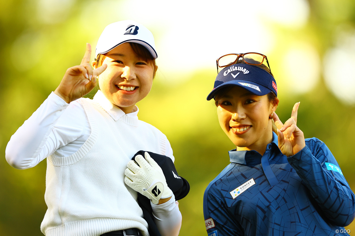 青春時代 2025年 JLPGAツアーチャンピオンシップリコーカップ 2日目 荒木優奈 木村彩子