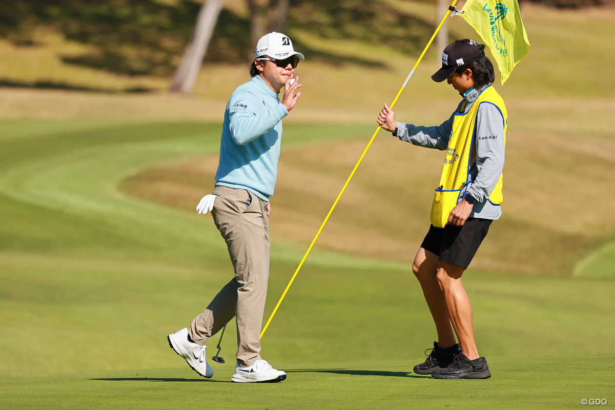 Hole4でバーディ 2025年 カシオワールドオープンゴルフトーナメント 2日目 清水大成