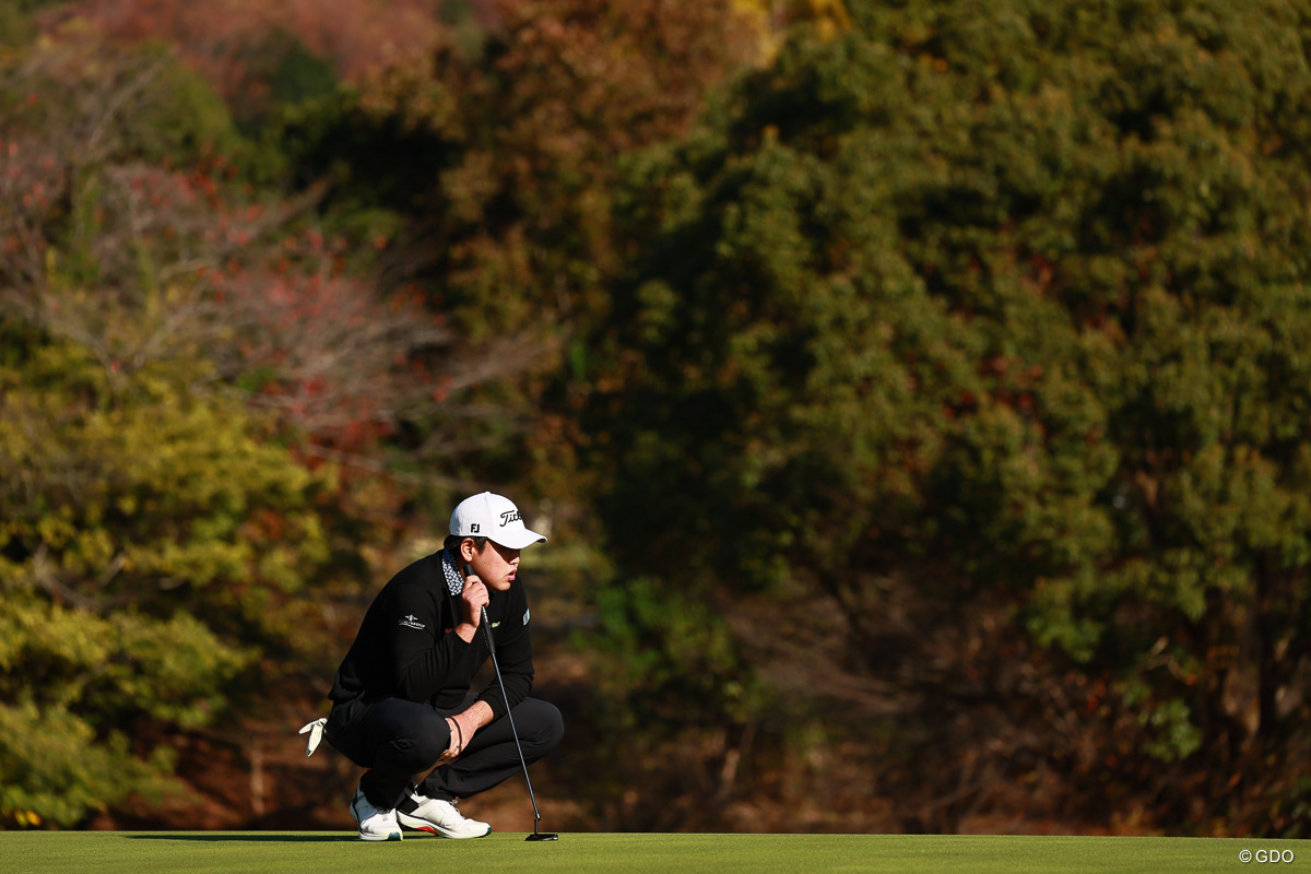 ジー 2025年 カシオワールドオープンゴルフトーナメント 2日目 米澤蓮