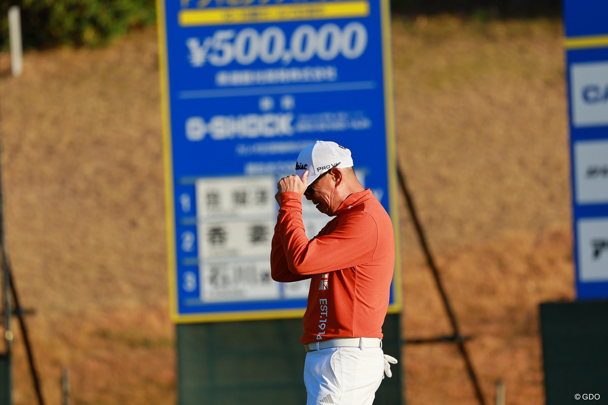 シード届かず男泣き