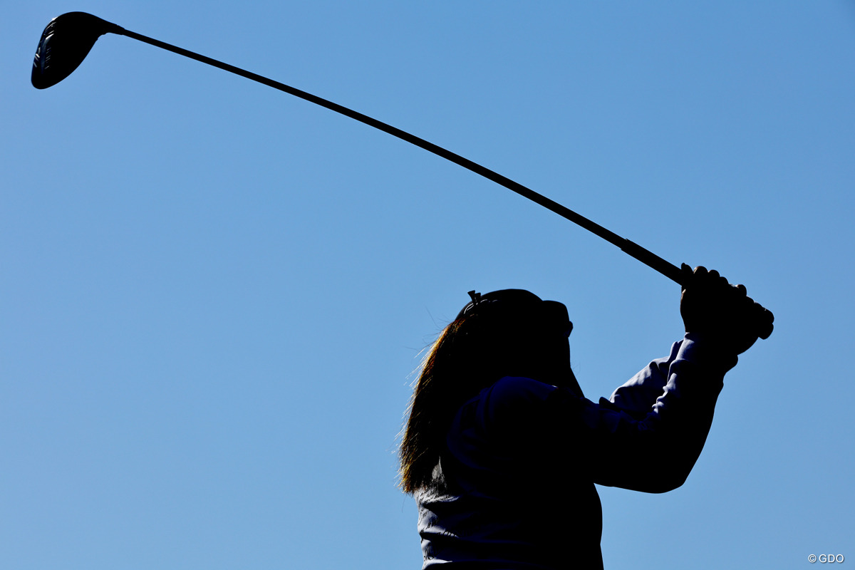 しなるシャフト 2025年 JLPGAツアーチャンピオンシップリコーカップ 2日目 佐久間朱莉