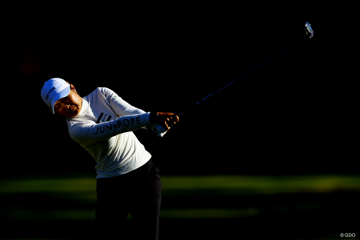美しきフォロー 2025年 JLPGAツアーチャンピオンシップリコーカップ 2日目 高橋彩華