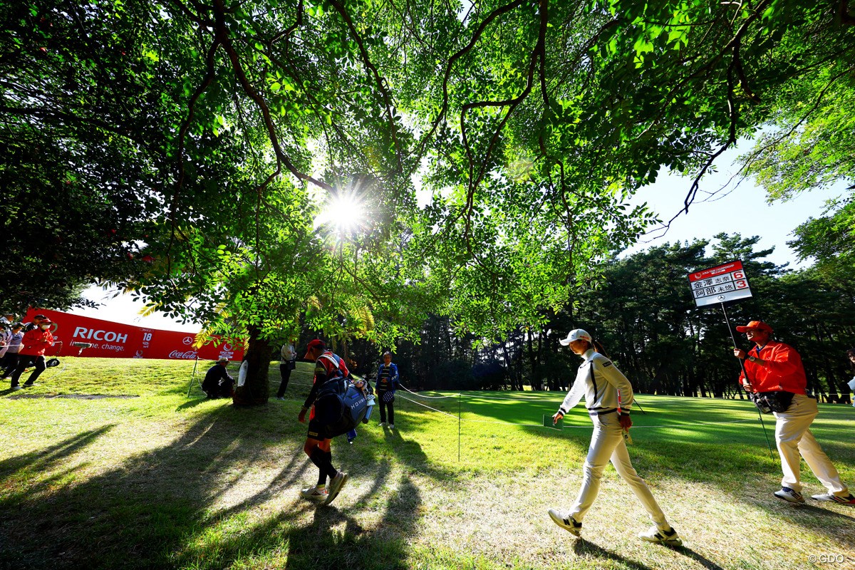 2025年 JLPGAツアーチャンピオンシップリコーカップ 3日目 金澤志奈