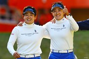 2025年 JLPGAツアーチャンピオンシップリコーカップ 3日目 岩井明愛 岩井千怜