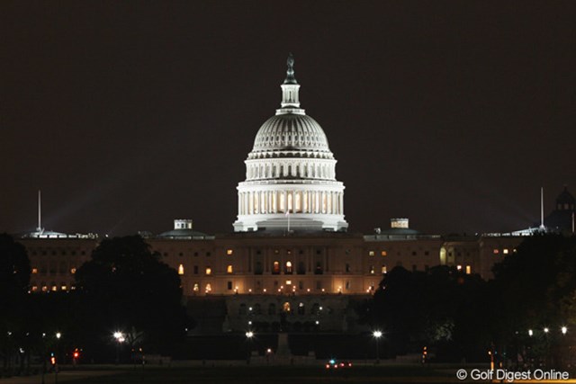 画像詳細 11年 全米オープン 練習日 国会議事堂 海外メジャー第2戦 世界最高峰の舞台に石川 藤田 久保谷が挑む 11年 全米オープン Gdo ゴルフダイジェスト オンライン