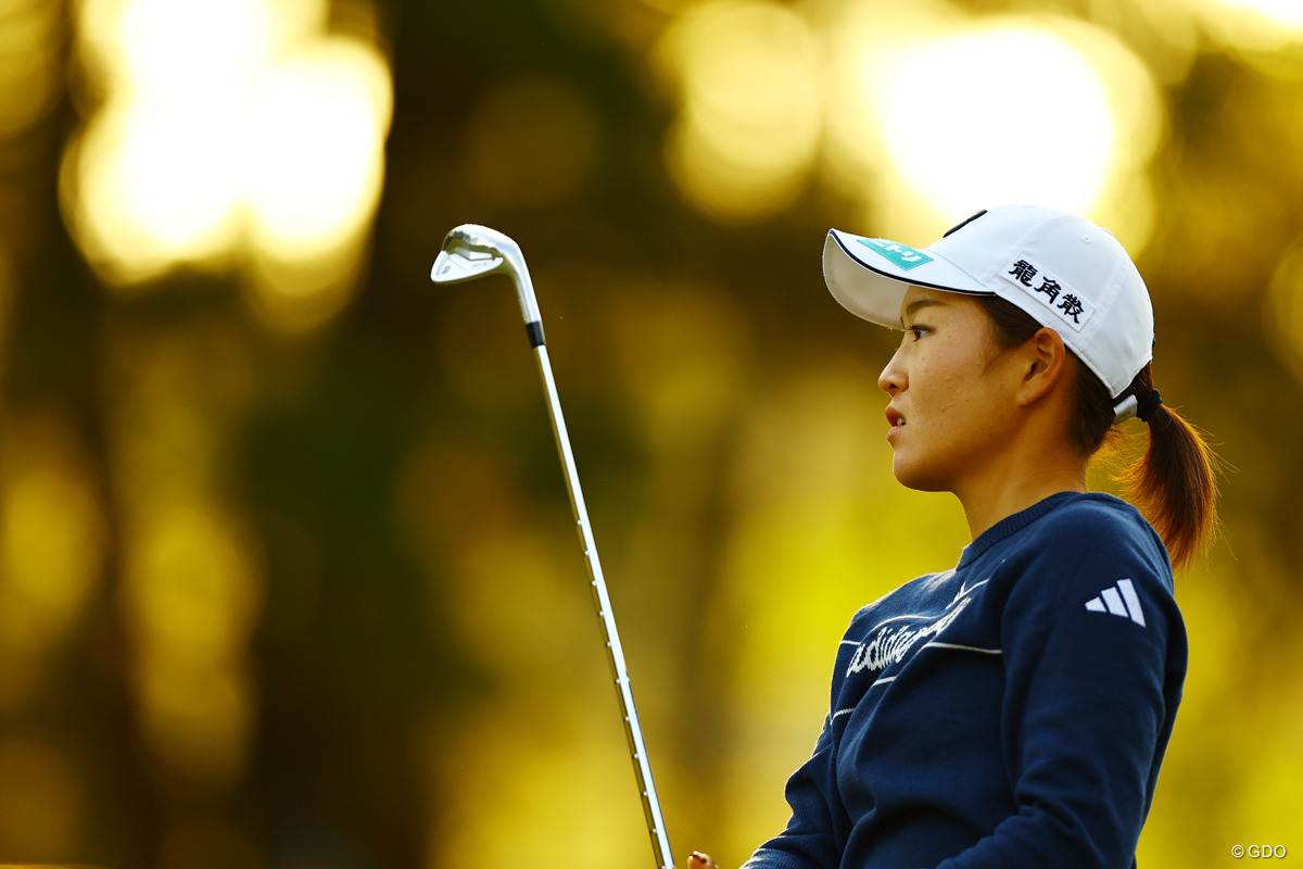 キラキラ光る 2025年 JLPGAツアーチャンピオンシップリコーカップ 3日目 佐藤心結