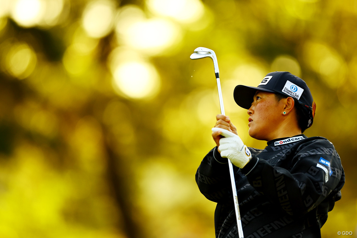 朝日を浴びて 2025年 JLPGAツアーチャンピオンシップリコーカップ 3日目 工藤遥加