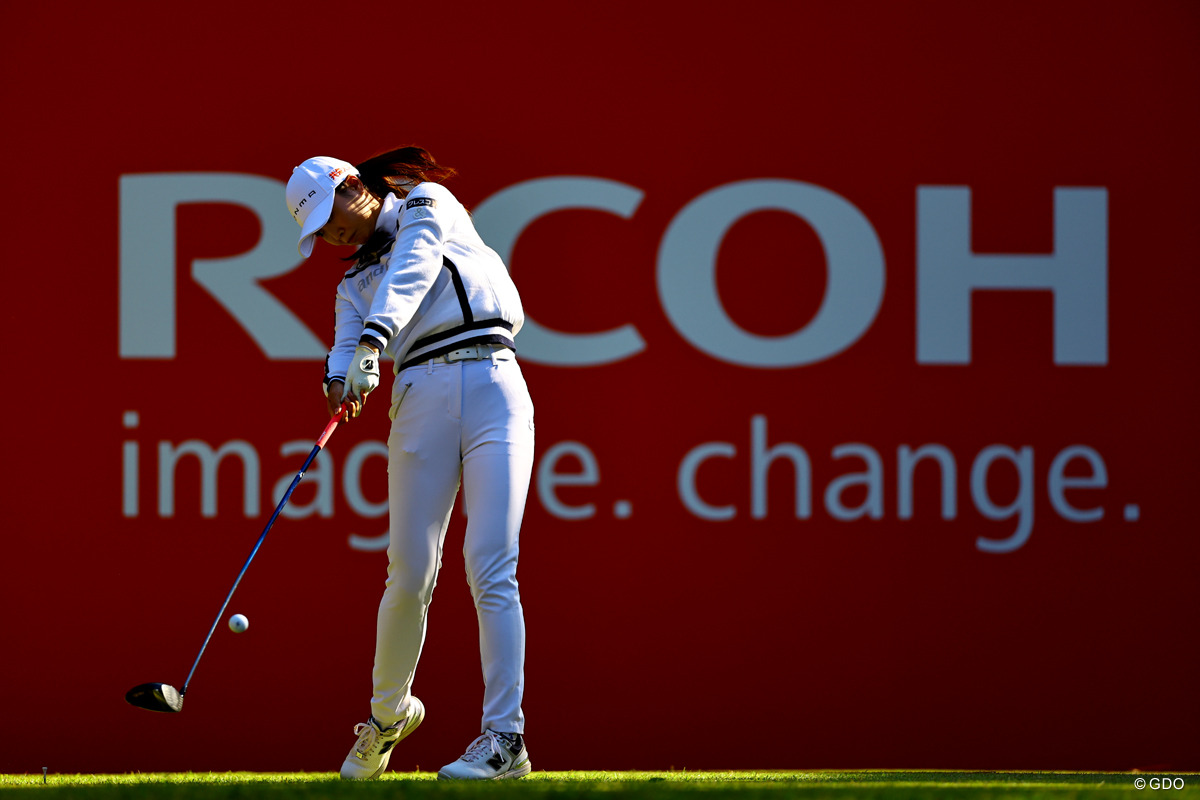 白球 2025年 JLPGAツアーチャンピオンシップリコーカップ 3日目 金澤志奈