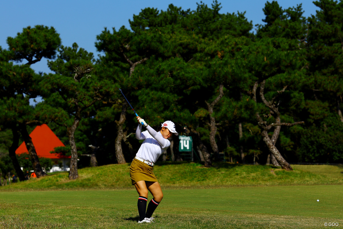 木越え 2025年 JLPGAツアーチャンピオンシップリコーカップ 3日目 吉田優利