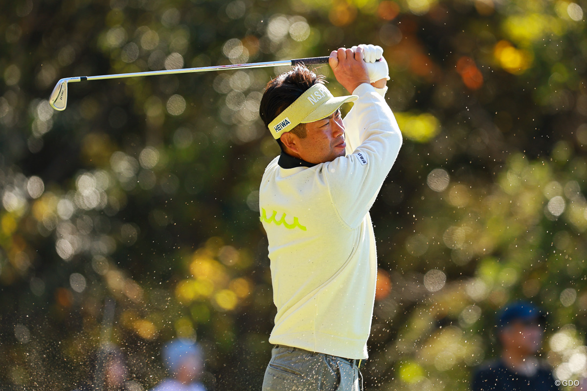 3シーズンぶりのシード復帰を確定させた池田勇太※撮影は大会3日目