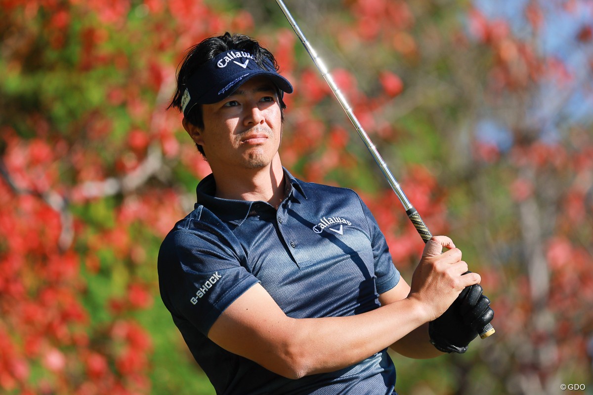 今週の自身ベストスコア66でプレー