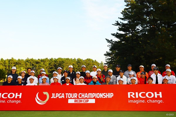 2025年 JLPGAツアーチャンピオンシップリコーカップ 最終日 選手 1年間本当にお疲れ様でした