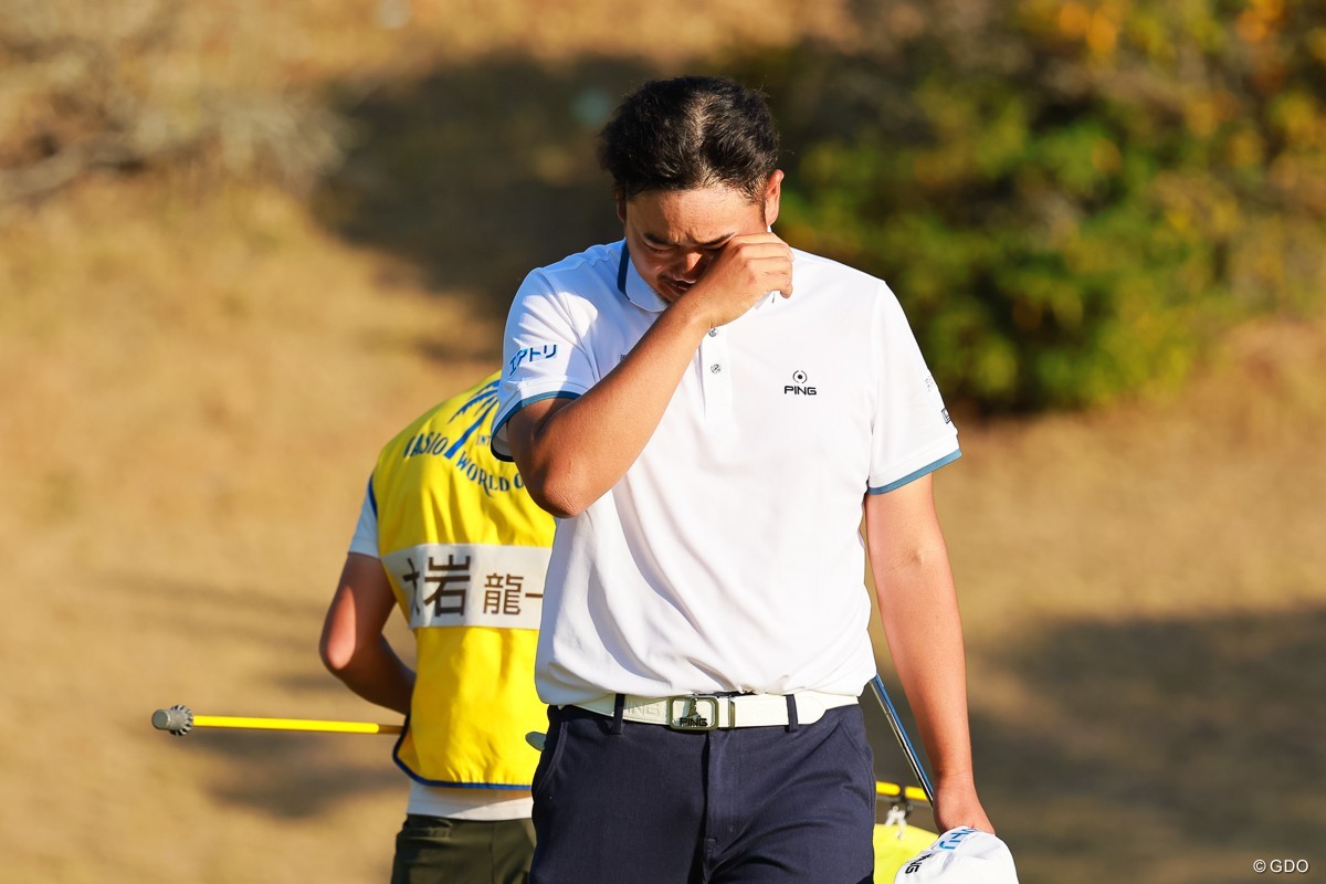 キャディの涙を見て号泣