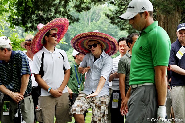 2011年 全米オープン 初日 コスプレファン