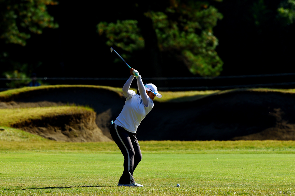 バンカーを越えて行こう 2025年 JLPGAツアーチャンピオンシップリコーカップ 4日目 阿部未悠