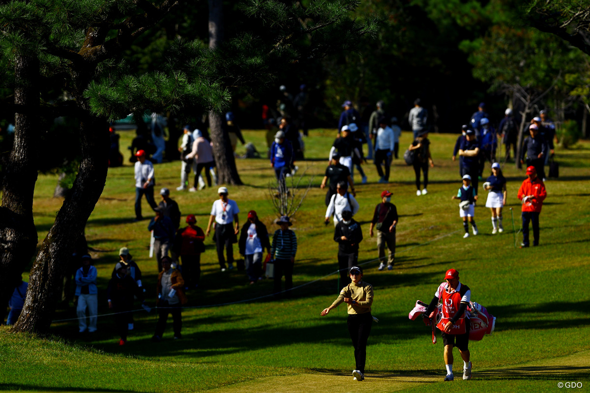 みんなで歩く 2025年 JLPGAツアーチャンピオンシップリコーカップ 4日目 岩井千怜