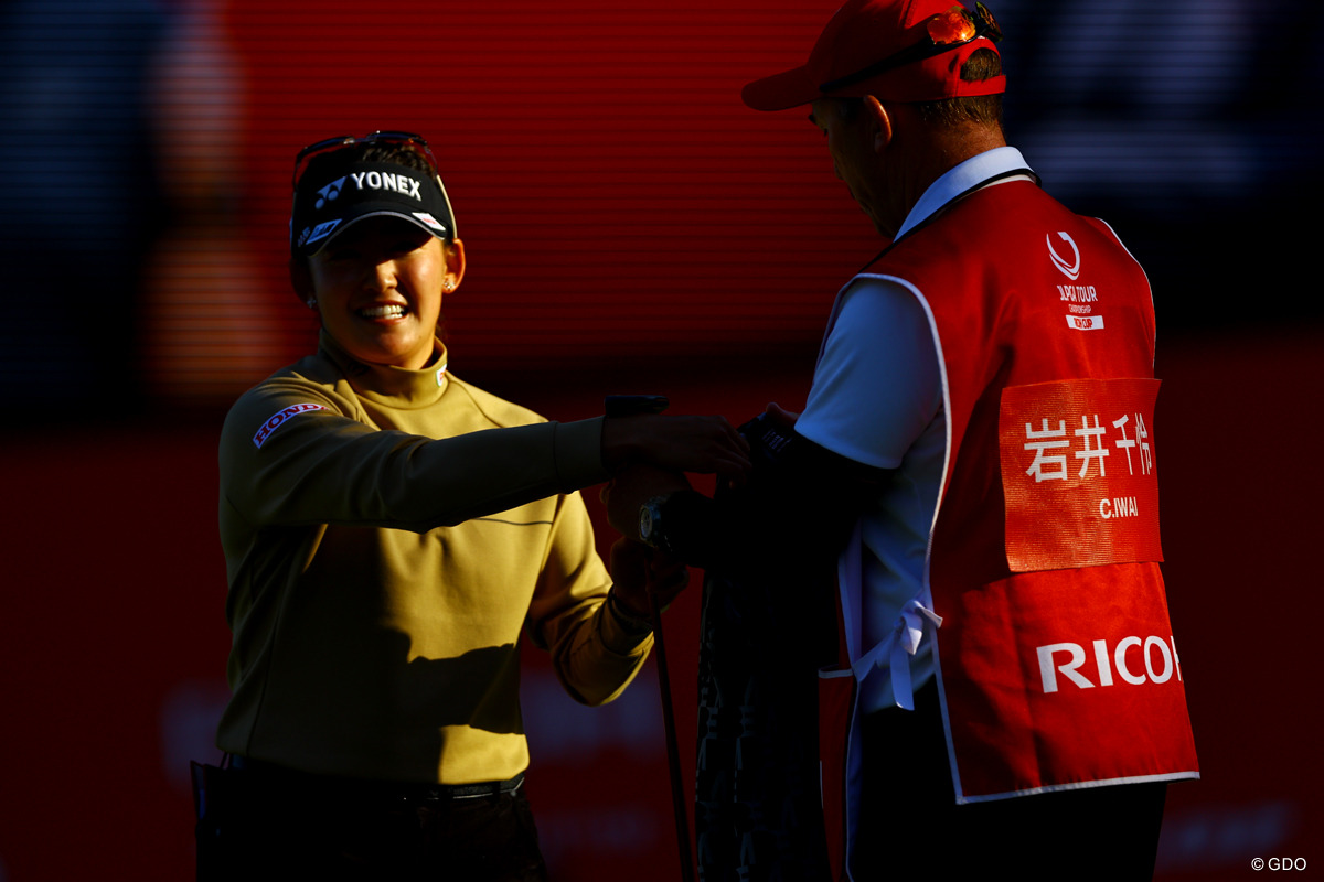 ナイスファイトです 2025年 JLPGAツアーチャンピオンシップリコーカップ 4日目 岩井千怜