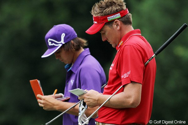 2011年 全米オープン 初日 R.ファウラー＆I.ポールター