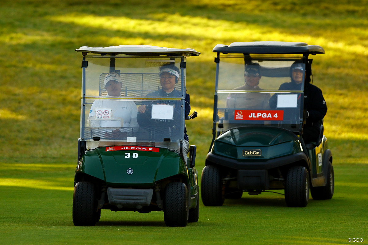 いざプレーオフへ 2025年 JLPGAツアーチャンピオンシップリコーカップ 4日目 鈴木愛 岩井千怜