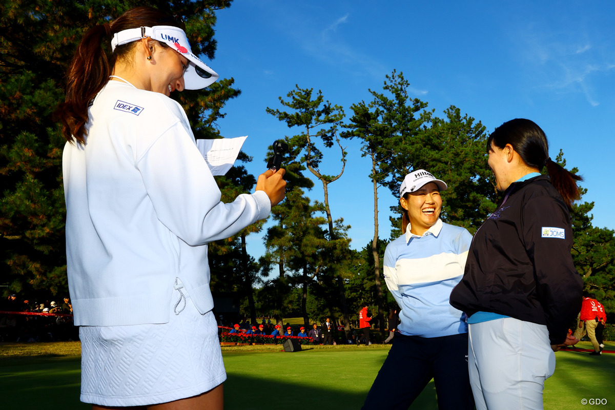 黄金世代 2025年 JLPGAツアーチャンピオンシップリコーカップ 4日目 脇元華 畑岡奈紗 勝みなみ