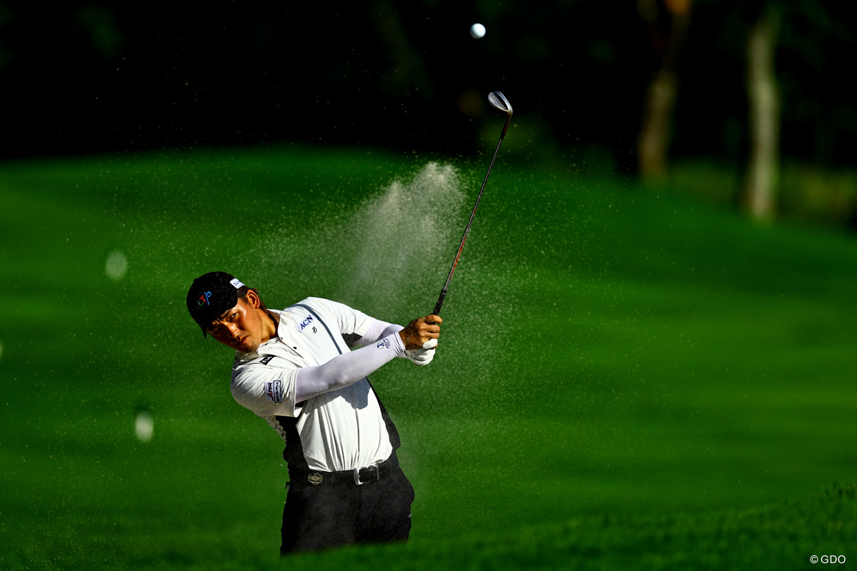 2026年の日本ツアーはオーストラリアでスタート。写真は賞金王戴冠が目前に迫る金子駆大 ※撮影は2025年ISPS HANDA 夏の決戦