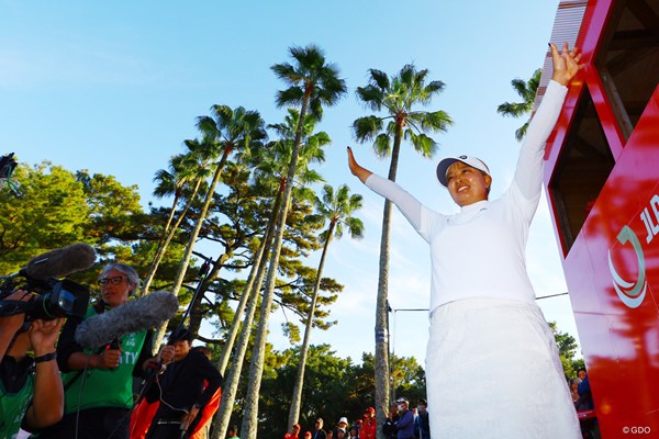 2025年 JLPGAツアーチャンピオンシップリコーカップ 4日目 鈴木愛 永久シードへ、シーズン2勝ペースを4年続けたい