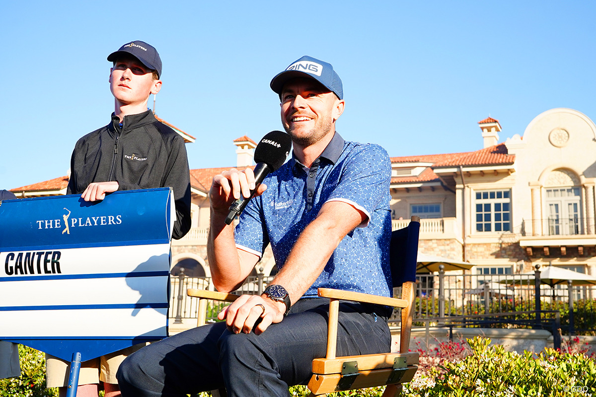 3月には「ザ・プレーヤーズ選手権」に出場したローリー・キャンター