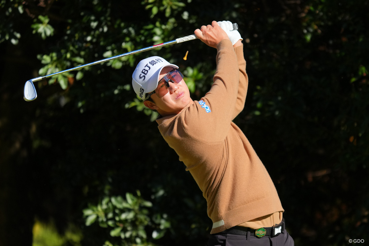 ソン・ヨンハンが「63」でプレー。単独首位で最終戦をスタートした