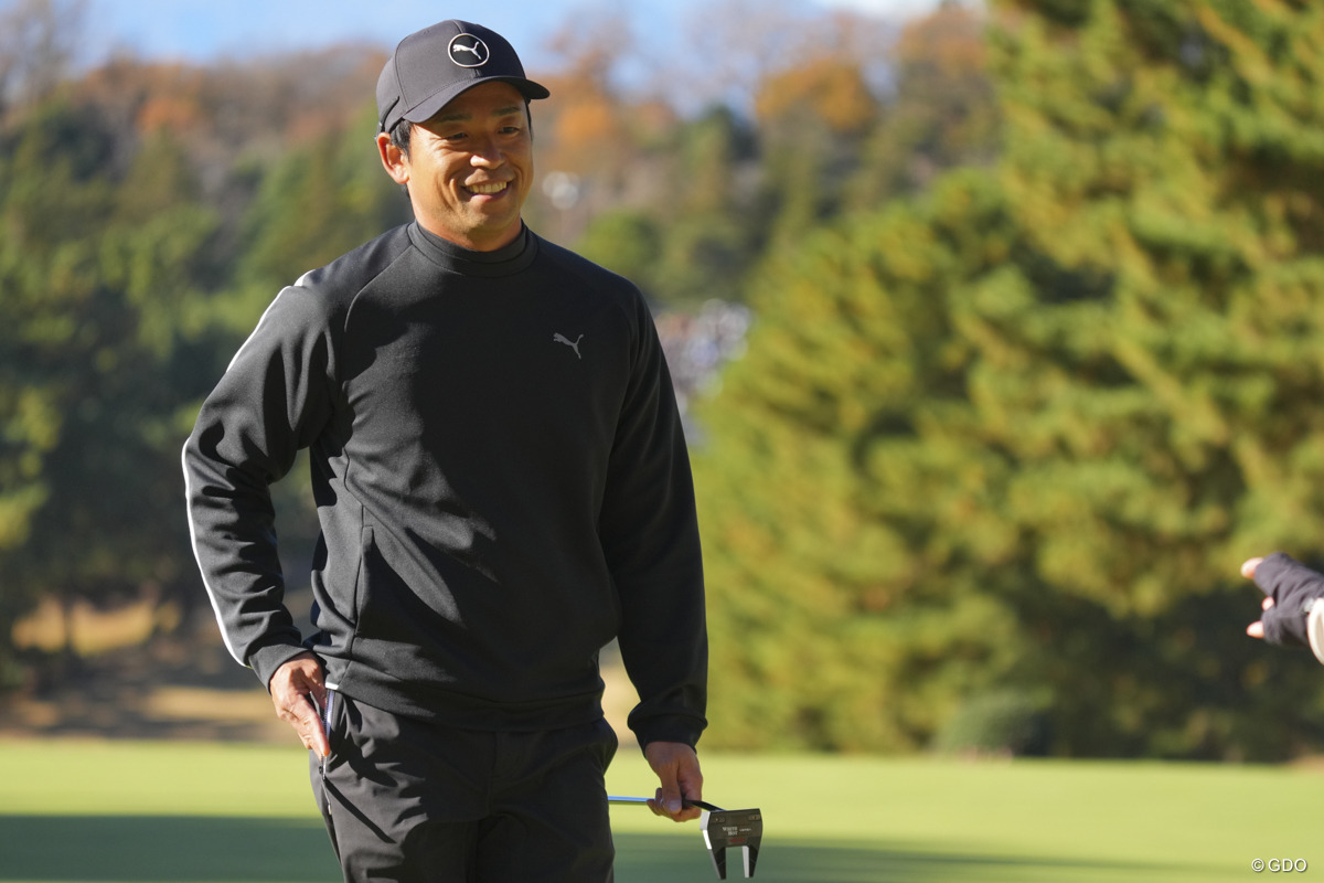 滑り込みでの初出場。楽しんでますね。 2025年 ゴルフ日本シリーズJTカップ 初日 原敏之