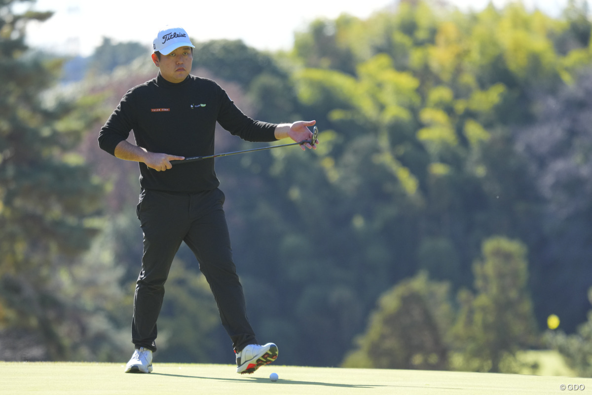 前半は良い感じだったんだけどなぁ。 2025年 ゴルフ日本シリーズJTカップ 初日 米澤蓮