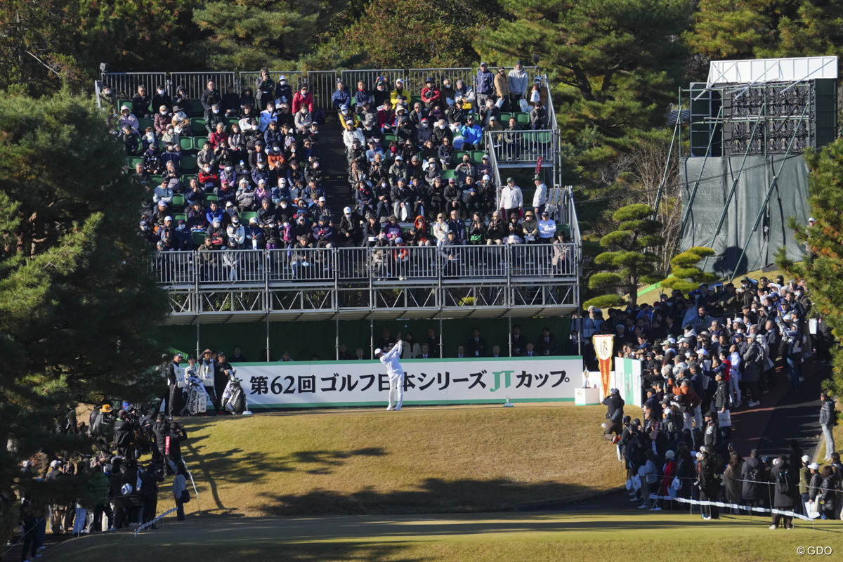 最終戦の始まり。 2025年 ゴルフ日本シリーズJTカップ 初日 中島啓太