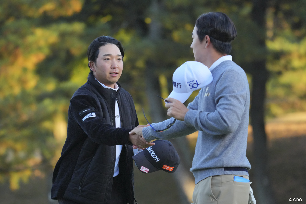 熾烈な首位争い 2025年 ゴルフ日本シリーズJTカップ 2日目 小木曽喬 ソン・ヨンハン