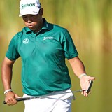 松山英樹が首位タイ浮上「パッティングが入ってくれた」