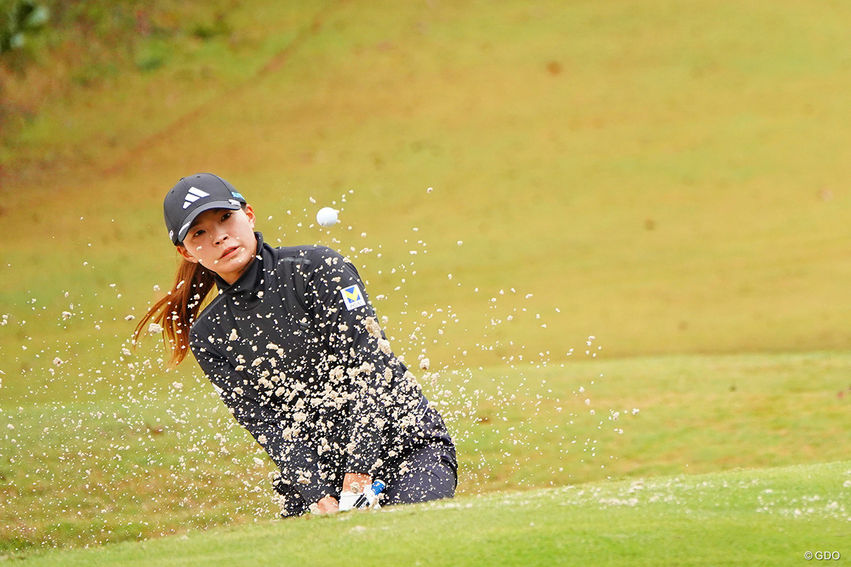 ボギーは後半の1つだけと我慢も光った