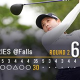 パー5の3打目でUT、後半はアイアン2回だけ…それでも西村優菜は初日ベストスコア