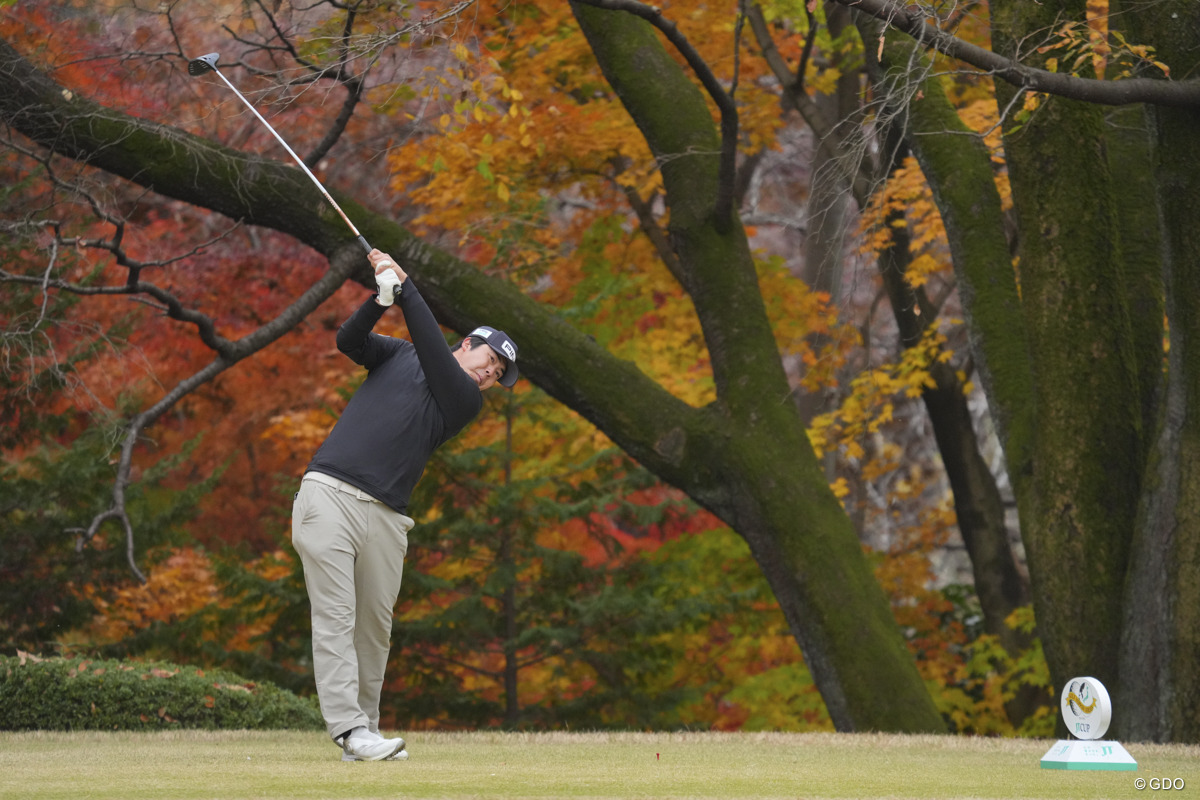 首位とは1打差。最終戦で初優勝なるか。 2025年 ゴルフ日本シリーズJTカップ 3日目 細野勇策