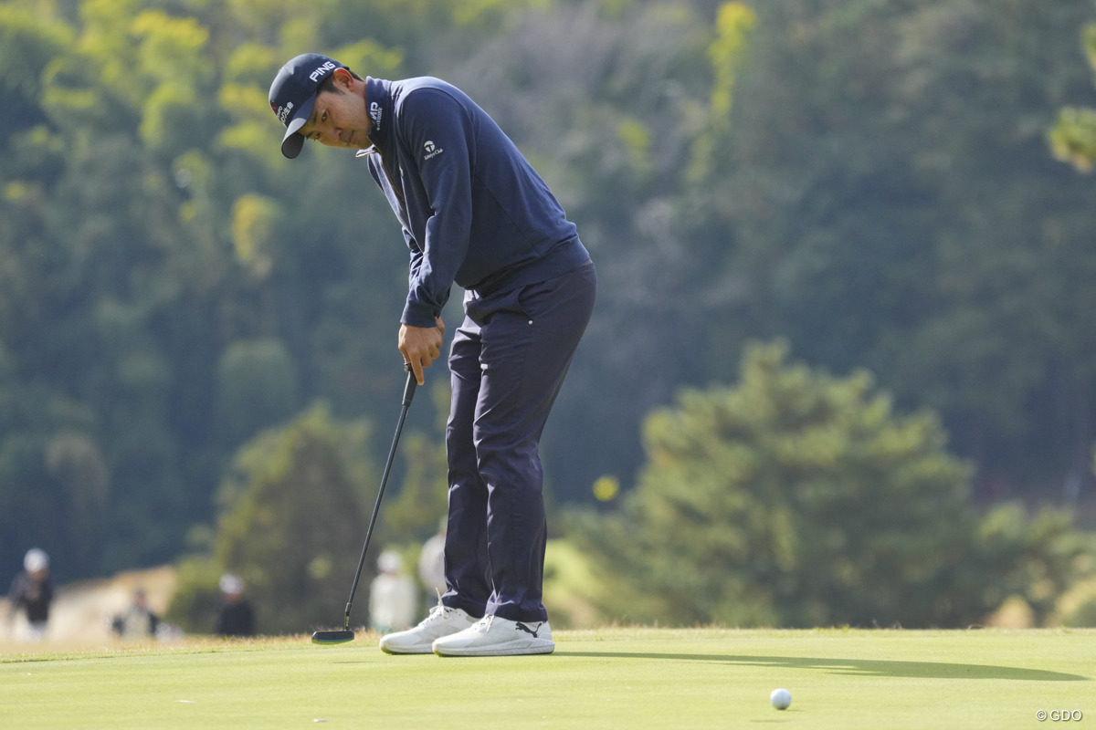 例年よりかなり高速グリーンに仕上がってますね。 2025年 ゴルフ日本シリーズJTカップ 3日目 金谷拓実