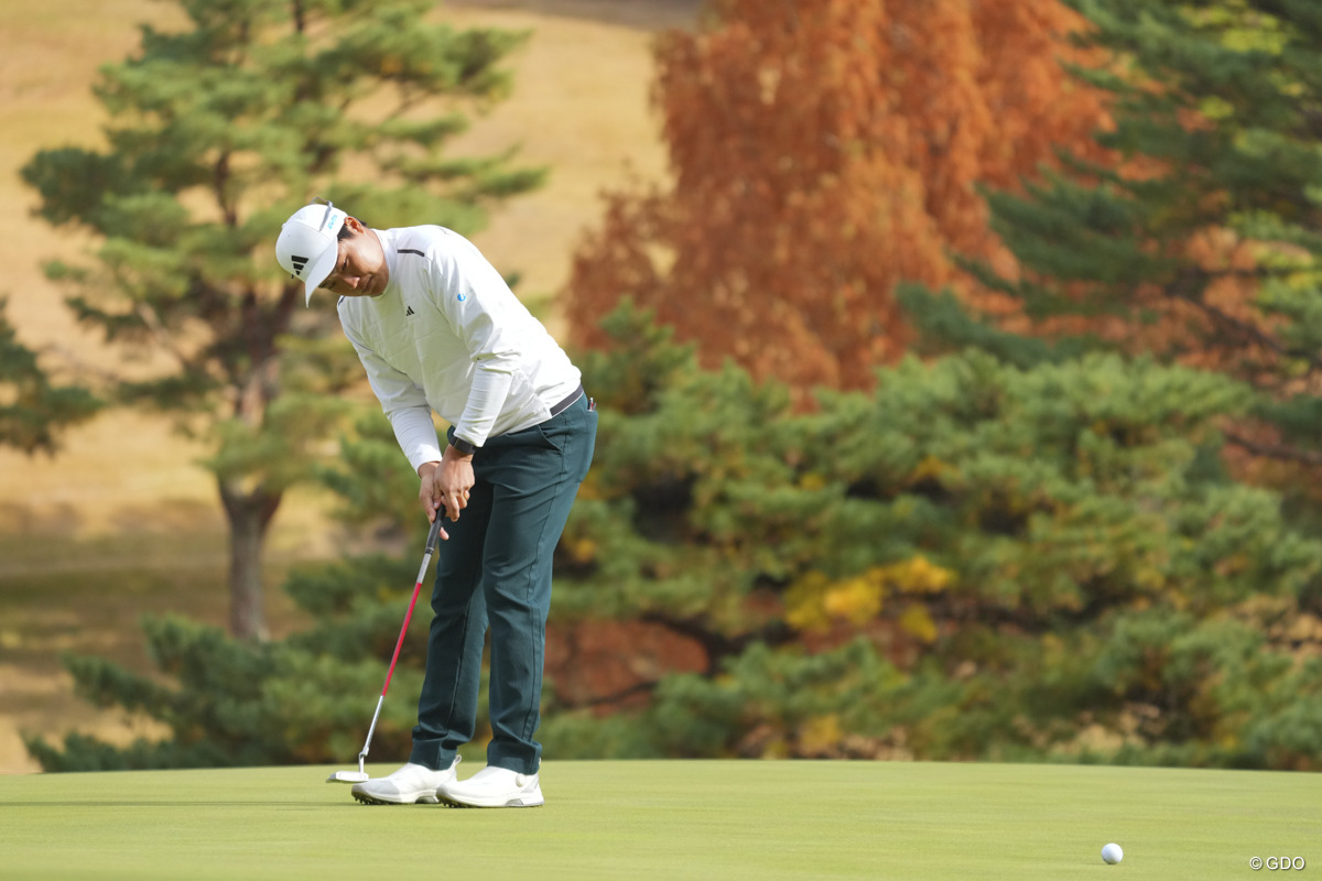 パッティングが冴えまくり。 2025年 ゴルフ日本シリーズJTカップ 3日目 吉田泰基