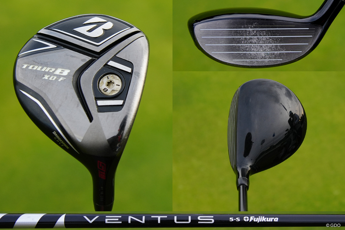5番ウッドは継続してXD-F