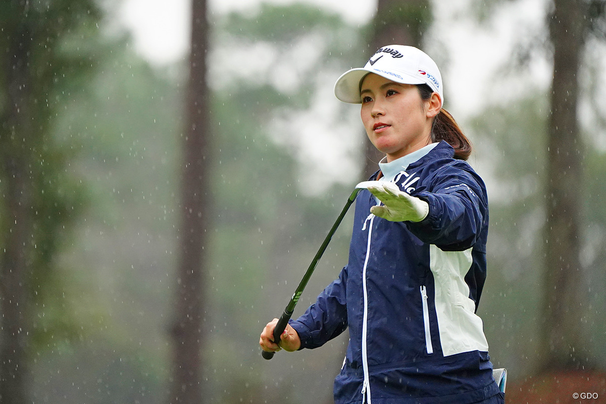 連日のアンダーパーで上位キープの西村優菜